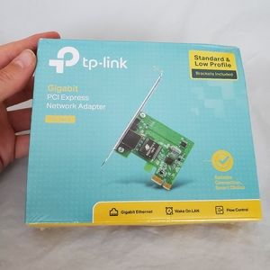 NWT TP-Link Gigabit Ethernet PCI Express Network Card (TG-3468), Network Adapter